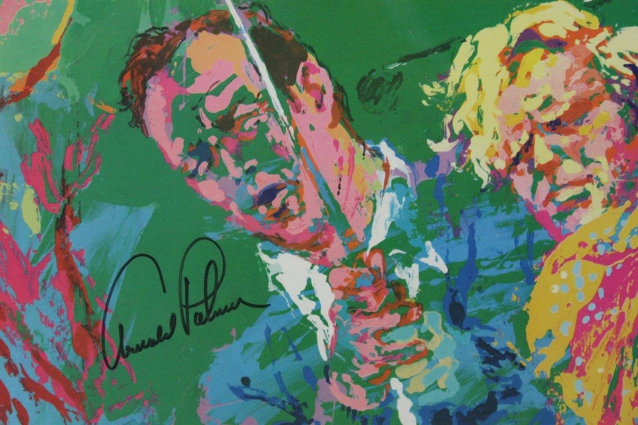 Arnold Palmer, Sam Snead & Gary Player Signed LeRoy Neiman Print - Framed JSA ALOA