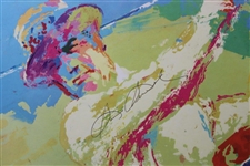 Arnold Palmer, Sam Snead & Gary Player Signed LeRoy Neiman Print - Framed JSA ALOA