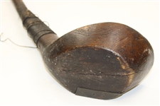 Vintage Extra Large 5ft Wood Driver - Displayed in Columbus Country Club Pro-Shop