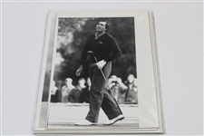 Jones, Little, Woosnam, Jacklin, Furgal & Seve B&W Close Up Photos - Major Champions