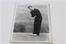 Jones, Little, Woosnam, Jacklin, Furgal & Seve B&W Close Up Photos - Major Champions