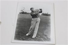 Jones, Little, Woosnam, Jacklin, Furgal & Seve B&W Close Up Photos - Major Champions
