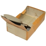 Gauztex Tape Cardboard Countertop Display Box w/3 Unused Gauztex Tins
