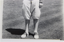 Runner-Up Bobby Jones at The 1922 US Open at Skokie C.C. 3 3/4 x 3 3/4 B&W Photo