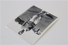 Runner-Up Bobby Jones at The 1922 US Open at Skokie C.C. 3 3/4 x 3 3/4 B&W Photo