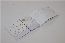 Ralph Hackett Signed Korn Ferry Tour King And Bear Classic Yardage Book 