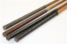 Four LH Vintage Clubs - Spalding Gold Medal/ Stewart/Lonsgworth/Speed King