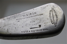 Auchterlonie D&W Hand Forged Jorge G. Brown & Co. Stewart Smooth Face Mid Iron