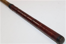 Auchterlonie D&W Stewart Smooth Face Mashie Iron with Shaft Stamp