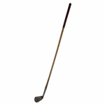 Auchterlonie D&W Stewart Smooth Face Mashie Iron with Shaft Stamp