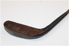 Morton Oversize Head Hickory Putter w/Head Insert
