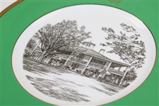 Augusta National GC Member Clubhouse Wedgwood Bone China Ltd Ed Plate #205