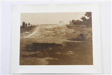 Pair of Vintage Sepia 11x14 Photos of Pine Valley Golf Club