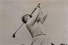 Babe Zaharias Wilson Advisory Staff Photo W/ Corner Holes