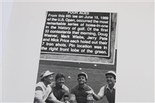 Price, Pate, Weibe & Weaver Signed 1989 US Open Hole-In-One Photo - Unlikely 4 Hole-In-Ones JSA ALOA