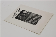 Price, Pate, Weibe & Weaver Signed 1989 US Open Hole-In-One Photo - Unlikely 4 Hole-In-Ones JSA ALOA