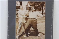 Ben Hogan Signed Matted Photo of Ben Hogan Fooling Around w/Babe & George Zaharias w/JSA