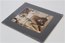 Ben Hogan Signed Matted Photo of Ben Hogan Fooling Around w/Babe & George Zaharias w/JSA