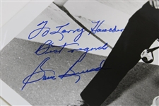 Sam Snead Signed Black And White Photo w/JSA ALOA 