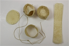 Makings Of 2 Reproduction Feathery Golf Balls Possibly Mason