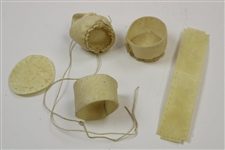 Makings Of 2 Reproduction Feathery Golf Balls Possibly Mason