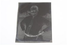 Large Negative Of Bobby Jones In A Golf World Envelope