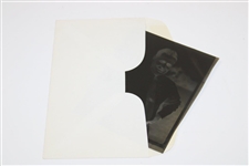 Large Negative Of Bobby Jones In A Golf World Envelope