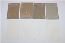 Casper, Ford, Wall, Burke, Archer, Langer, Sarazen, & Crenshaw Signed Index Cards w/JSA ALOA