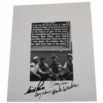 Price, Pate, Weibe & Weaver Signed 1989 US Open Hole-In-One Photo - Unlikely 4 Hole-In-Ones JSA ALOA