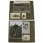 2 Vintage & Original Henry Cotton Scrapbook Pages