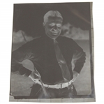 Large Negative Of Bobby Jones In A Golf World Envelope