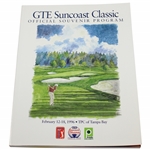 Champion Jack Nicklaus Signed 1996 GTE Suncoast Classic Program - Final Non-Major Win JSA ALOA