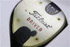 Titleist Tour Modell #841 Oil Hardened Head Driver (Persimmon) 