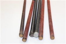 Golf Bag Made by Cliff with Six (6) Woodshaft Clubs