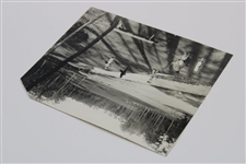 1934 Augusta National Inv. 'The Masters' Practice Rd Amen Corner Press Photo - March 17th