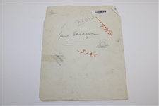 Gene Sarazen 1928 US Open at Olympia Fields Post-Swing Press Photo  - June 23rd