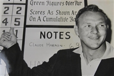 Arnold Palmer 1960 Palmer Takes The Masters Lead Press Photo - April 7th