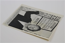 Arnold Palmer 1960 Palmer Takes The Masters Lead Press Photo - April 7th