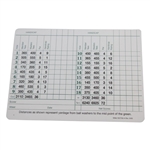 Tiger Woods Signed Augusta National Golf Club Scorecard FULL JSA #Y96717