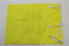 Hideki Matsuyama & Caddy Shota Hayafuji Signed 2021 Masters Embroidered Flag JSA ALOA