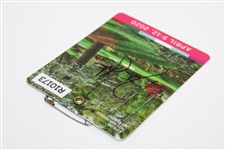 Dustin Johnson Signed 2020 Masters SERIES Badge #R10173 with '-20' Notation JSA ALOA
