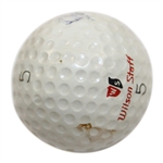 Arnold Palmer's 1958 Masters Winning Wilson Golf Ball-Gifted to Ralph Hutchison