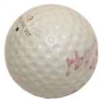Ben Hogan 1948 US Open at Riviera Used Spalding Golf Ball - Gifted to Ralph Hutchison