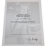 Vin Scully's 2006 Stillpoint Resources Celebrity Golf Tournament at Calabasas CC Trophy