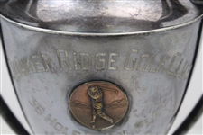1920 Quaker Ridge Golf Club 36 Hole Medal Play Silver Plated Dual Handled Trophy - June 20th