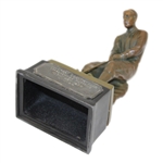 Hillcrest Country Club Approaching & Putting Contest 1935 Winner Trophy with Bobby Jones Likeness