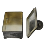 1928 Rye Country Club Sweepstakes Silver Box Won by C. Stanley Meyers