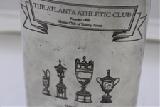 The Atlanta Athletic Club Bobby Jones '1930' Grand Slam English Pewter Flask