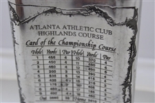 The Atlanta Athletic Club Bobby Jones '1930' Grand Slam English Pewter Flask