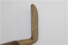 'The Spalding' Large Face Blade Brass Putter